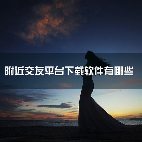 8.  Tinder：全球最大交友平台，依托LBS推荐附近用户，右滑左滑匹配机制简单高效。9.  一伴婚恋：全民级严肃婚恋平台，累计注册用户超6000万，采用三重强制认证保障真实度。10. 林鹿之恋：,